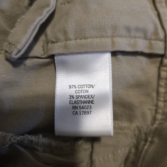 BANANA REPUBLIC Martin Fit Khaki Cargo Pants Gorpcore Casual Bottoms Size 0 - Picture 16 of 16